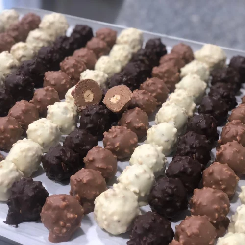 Rochers pralinés noisette